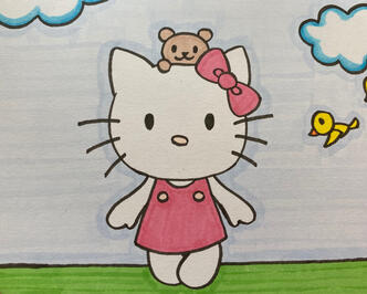 Hello Kitty Card